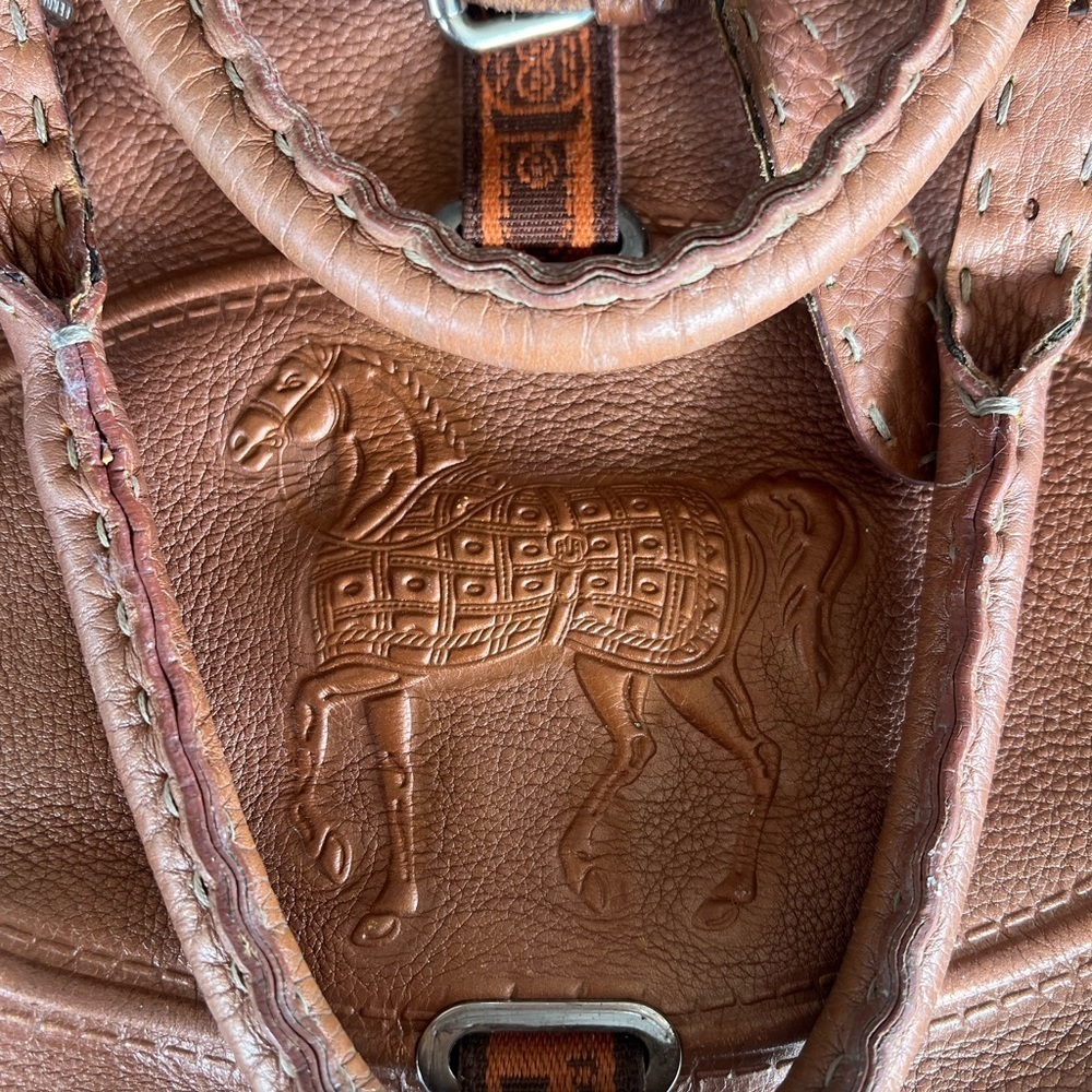Authentic Copper Fendi Villa Borghese Selleria Bag - Picture 4 of 11